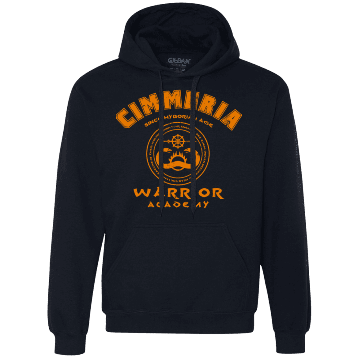 Sweatshirts Navy / Small Cimmeria Warrior Academy Premium Fleece Hoodie