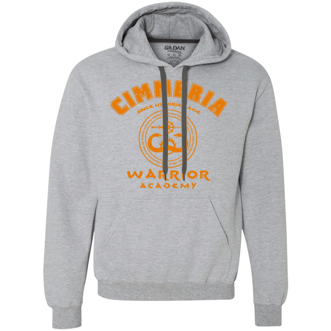Sweatshirts Sport Grey / Small Cimmeria Warrior Academy Premium Fleece Hoodie