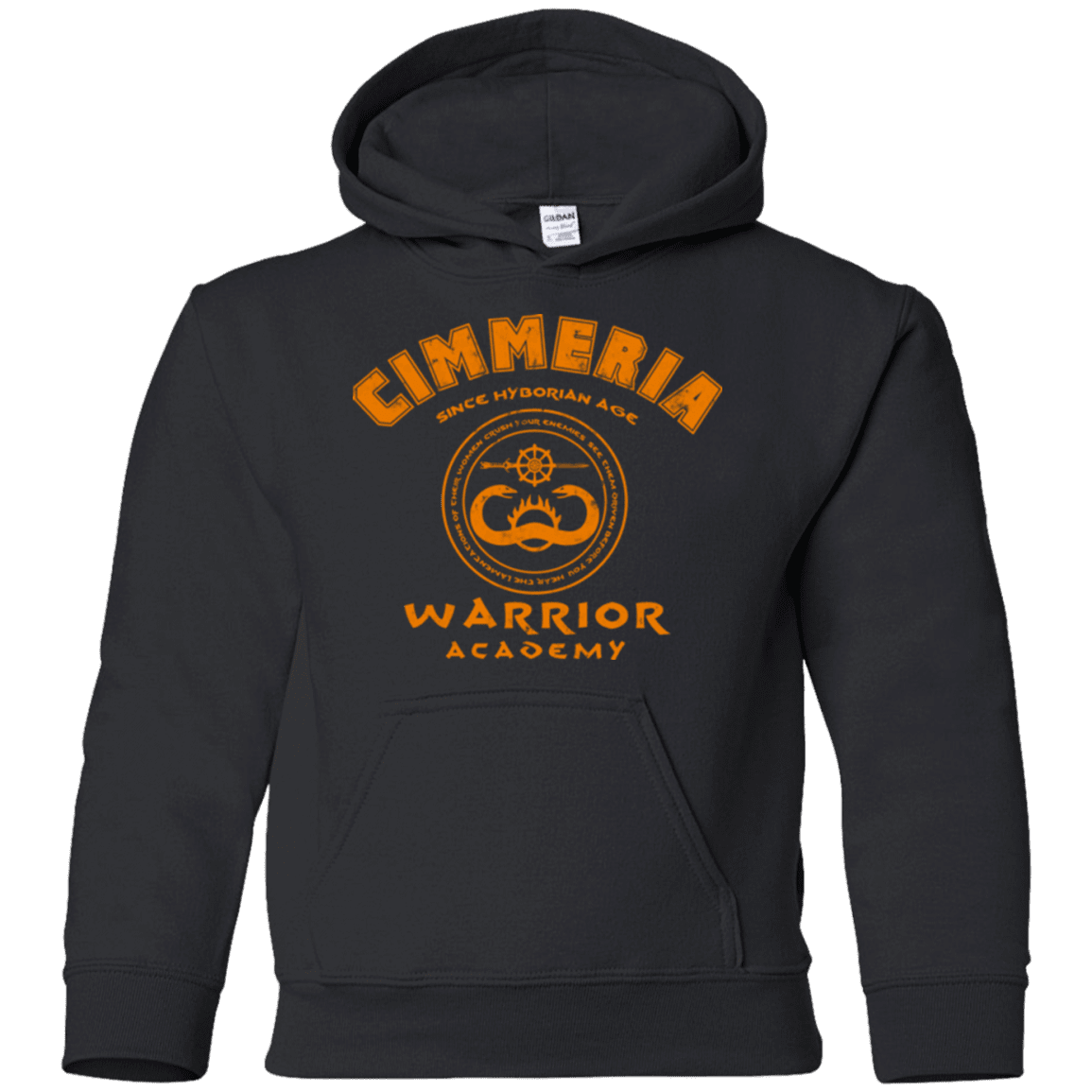 Sweatshirts Black / YS Cimmeria Warrior Academy Youth Hoodie