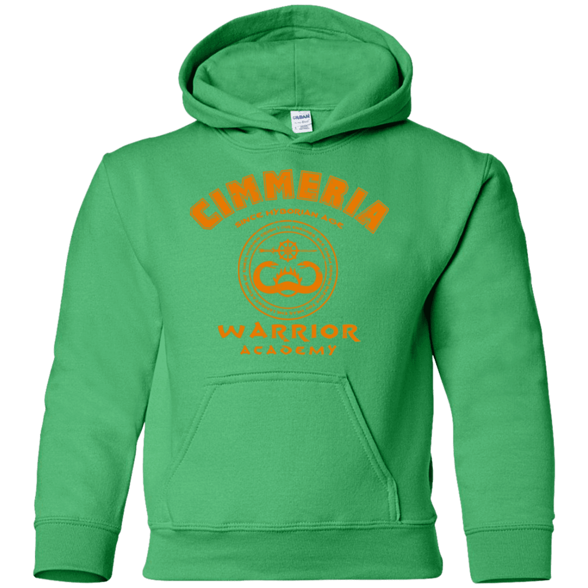 Sweatshirts Irish Green / YS Cimmeria Warrior Academy Youth Hoodie