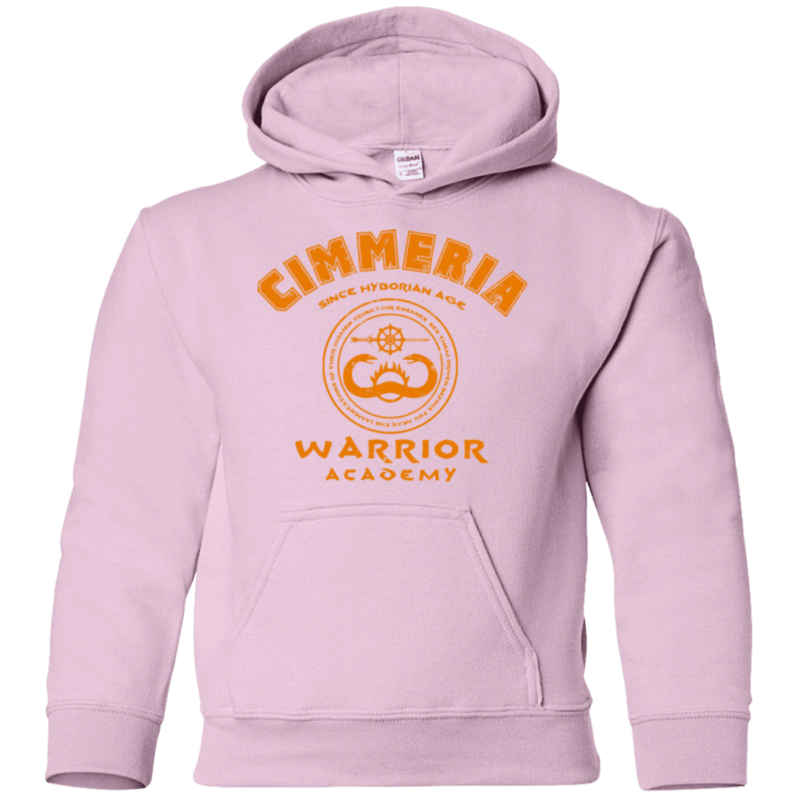Sweatshirts Light Pink / YS Cimmeria Warrior Academy Youth Hoodie