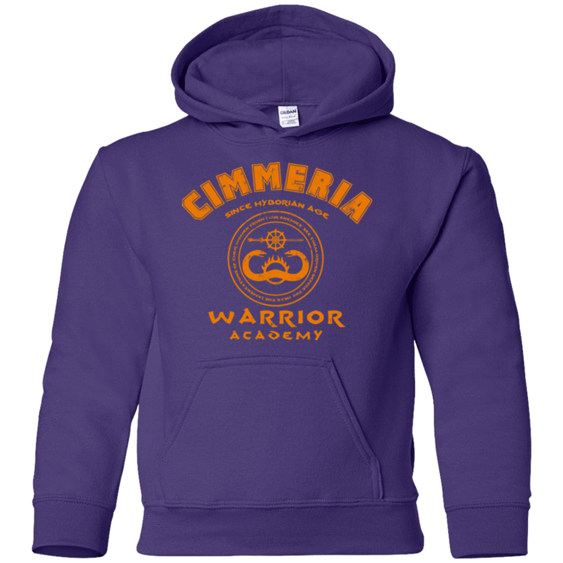 Sweatshirts Purple / YS Cimmeria Warrior Academy Youth Hoodie