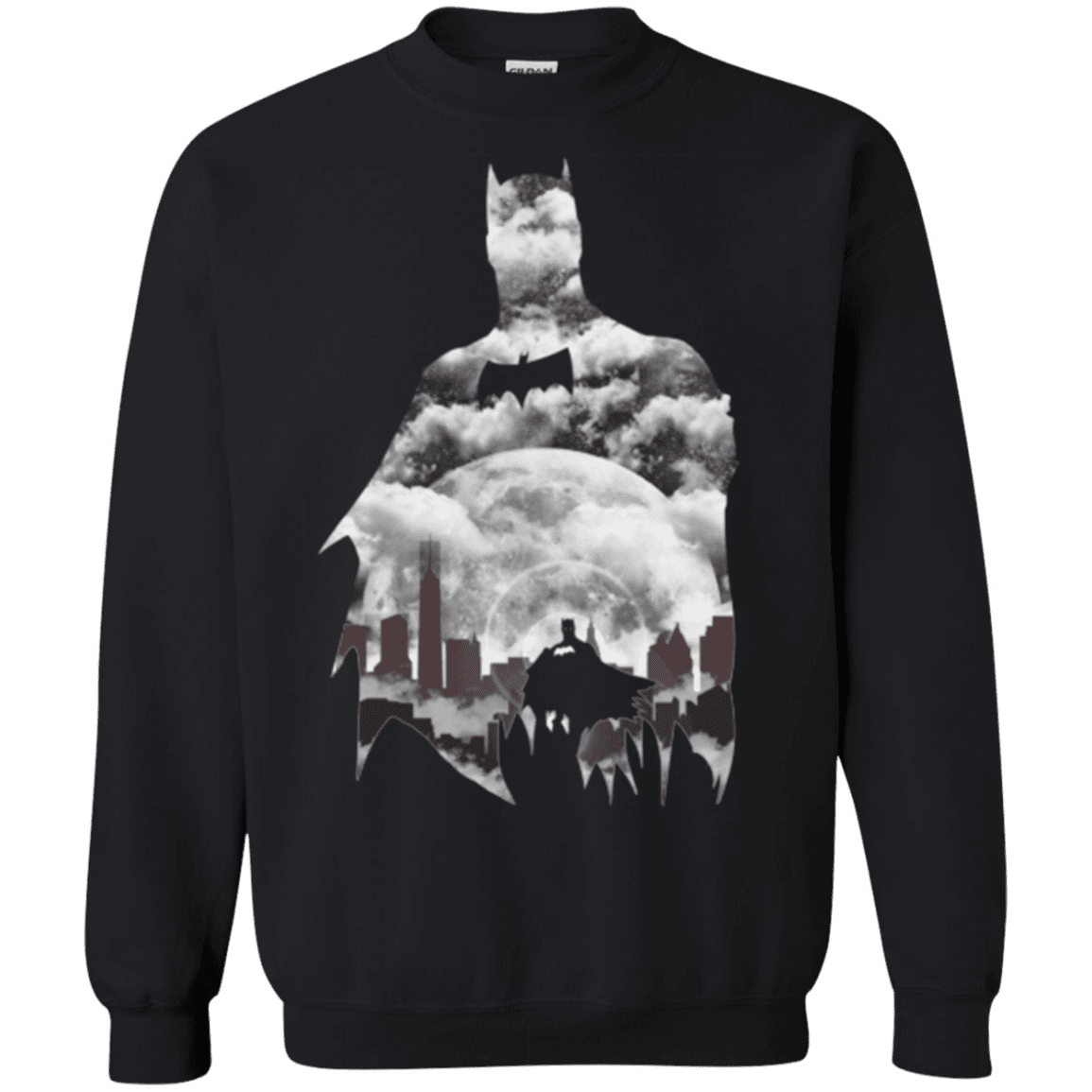 Sweatshirts Black / Small City by Night Crewneck Sweatshirt