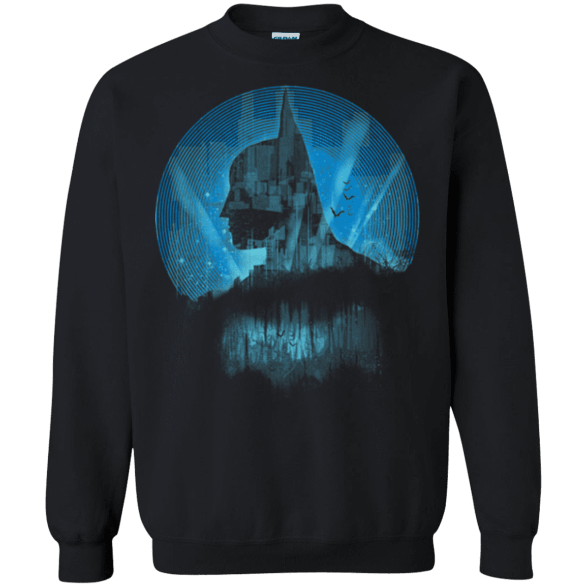 Sweatshirts Black / Small City Knight Doc Crewneck Sweatshirt