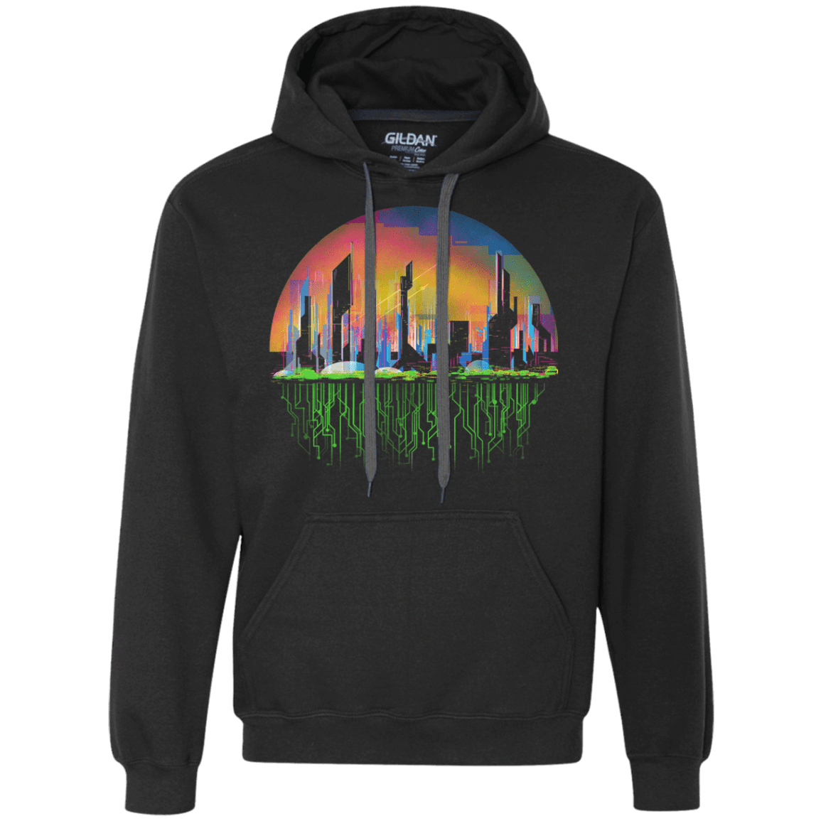 Sweatshirts Black / S City of Tomorrow Premium Fleece Hoodie