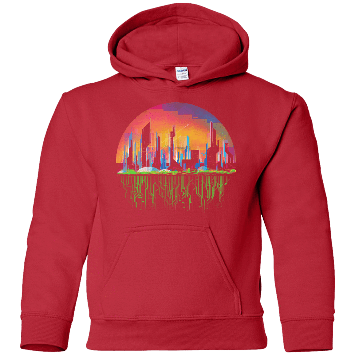 Sweatshirts Red / YS City of Tomorrow Youth Hoodie