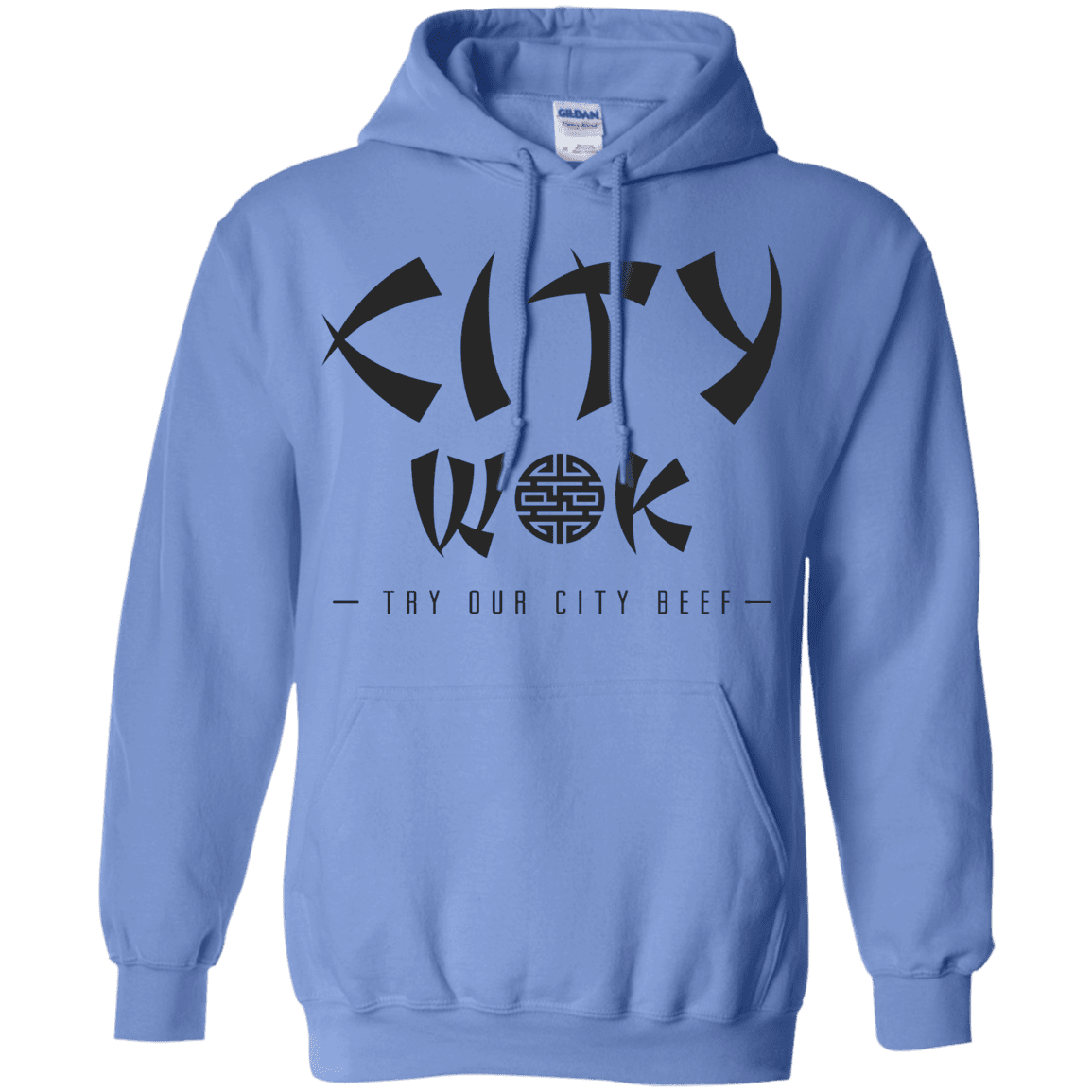Sweatshirts Carolina Blue / S City Wok Pullover Hoodie