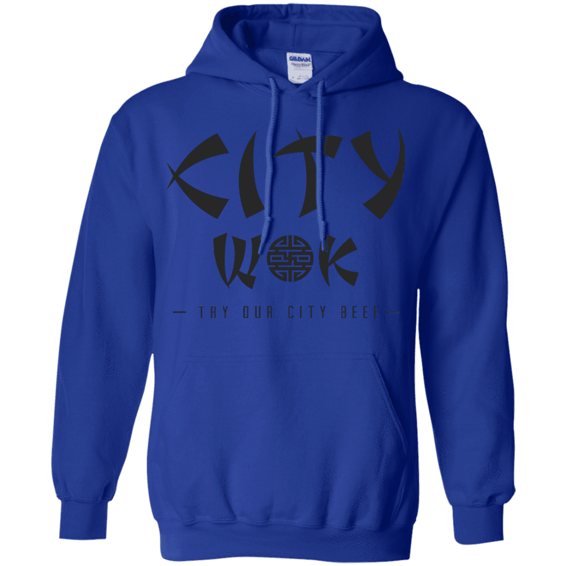 Sweatshirts Royal / S City Wok Pullover Hoodie