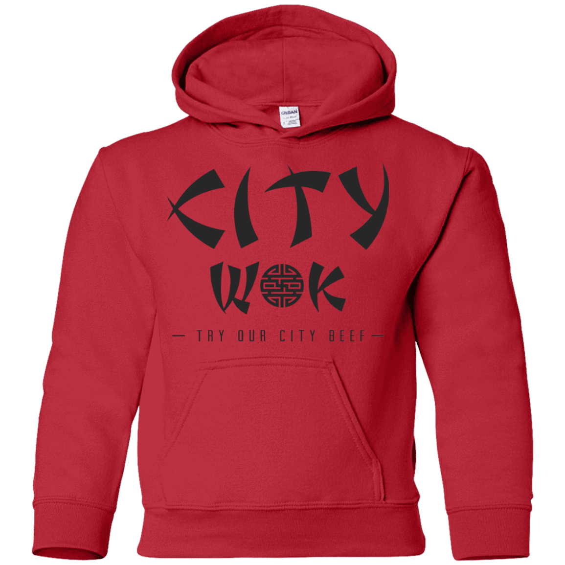 Sweatshirts Red / YS City Wok Youth Hoodie