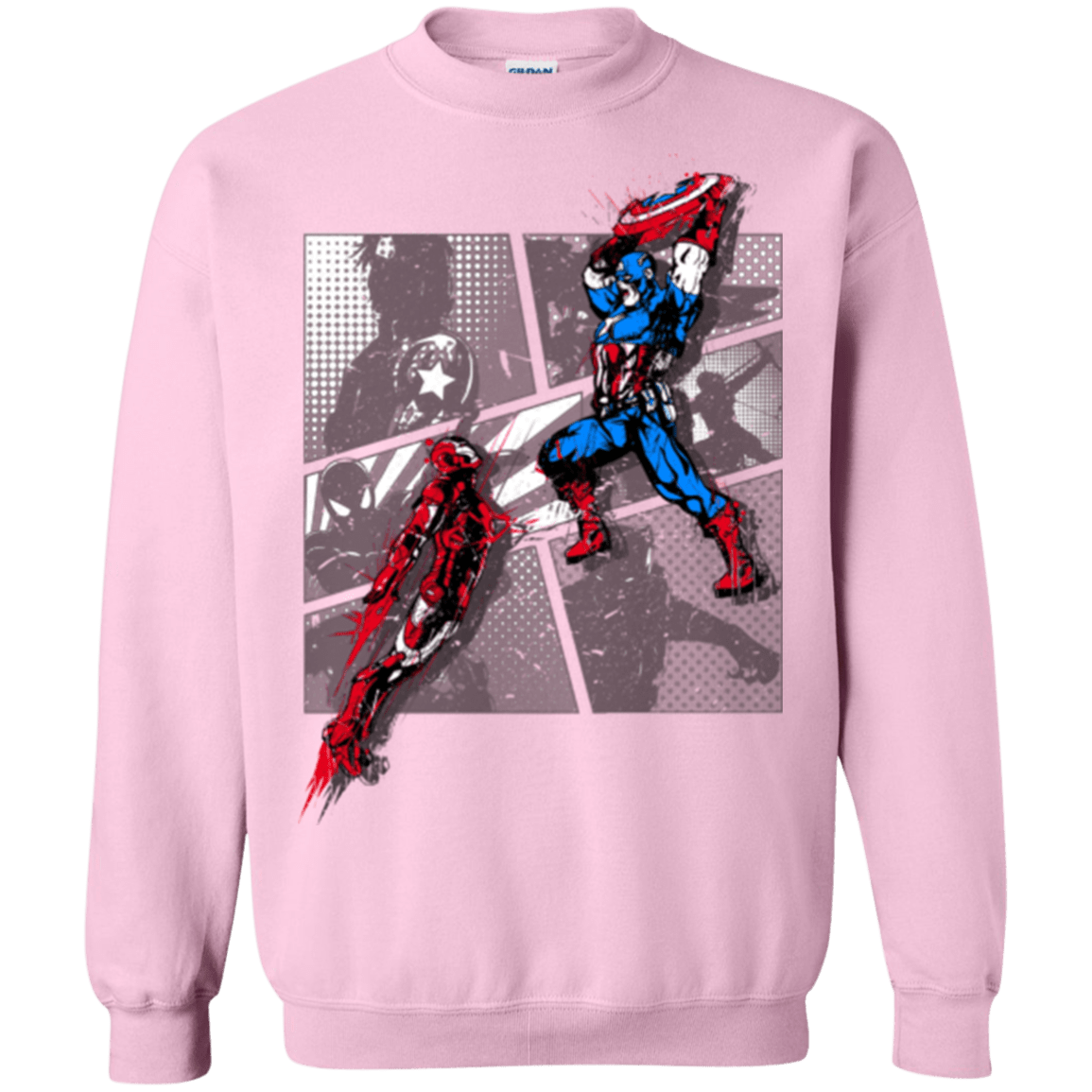 Sweatshirts Light Pink / Small CIVIL WAR Crewneck Sweatshirt
