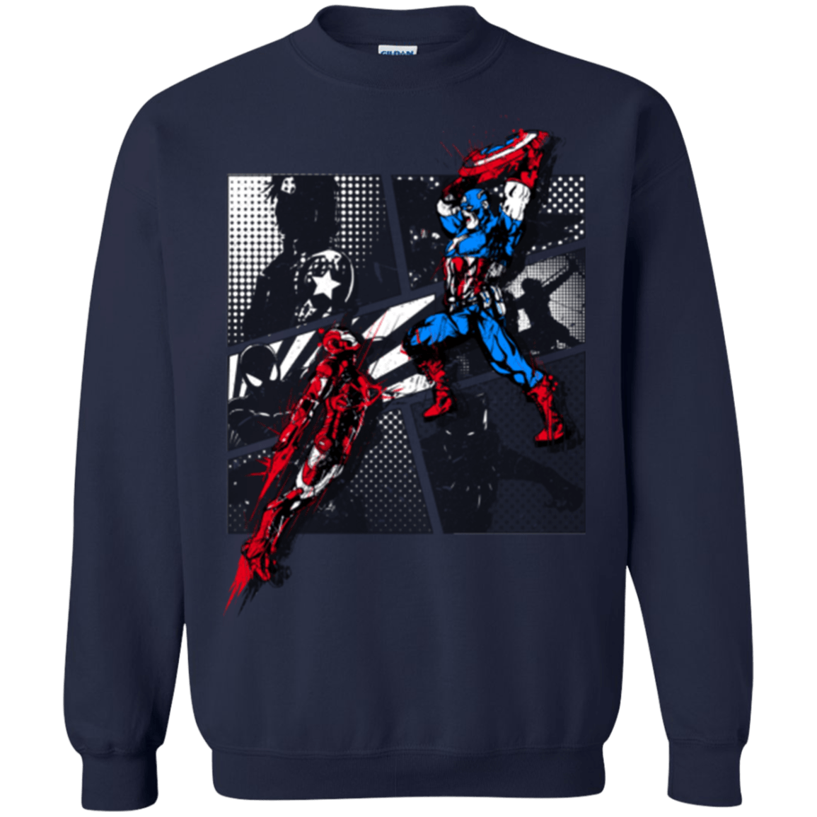 Sweatshirts Navy / Small CIVIL WAR Crewneck Sweatshirt