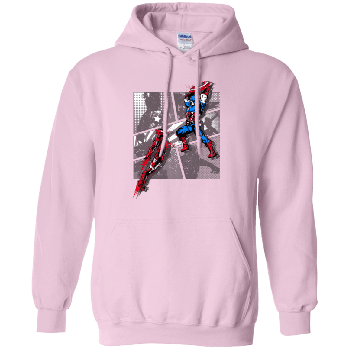 Sweatshirts Light Pink / Small CIVIL WAR Pullover Hoodie