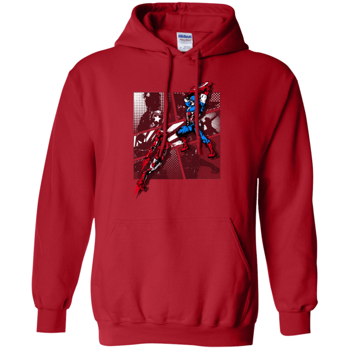 Sweatshirts Red / Small CIVIL WAR Pullover Hoodie