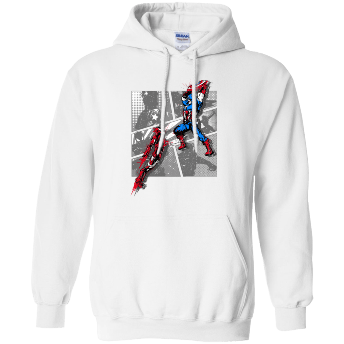 Sweatshirts White / Small CIVIL WAR Pullover Hoodie