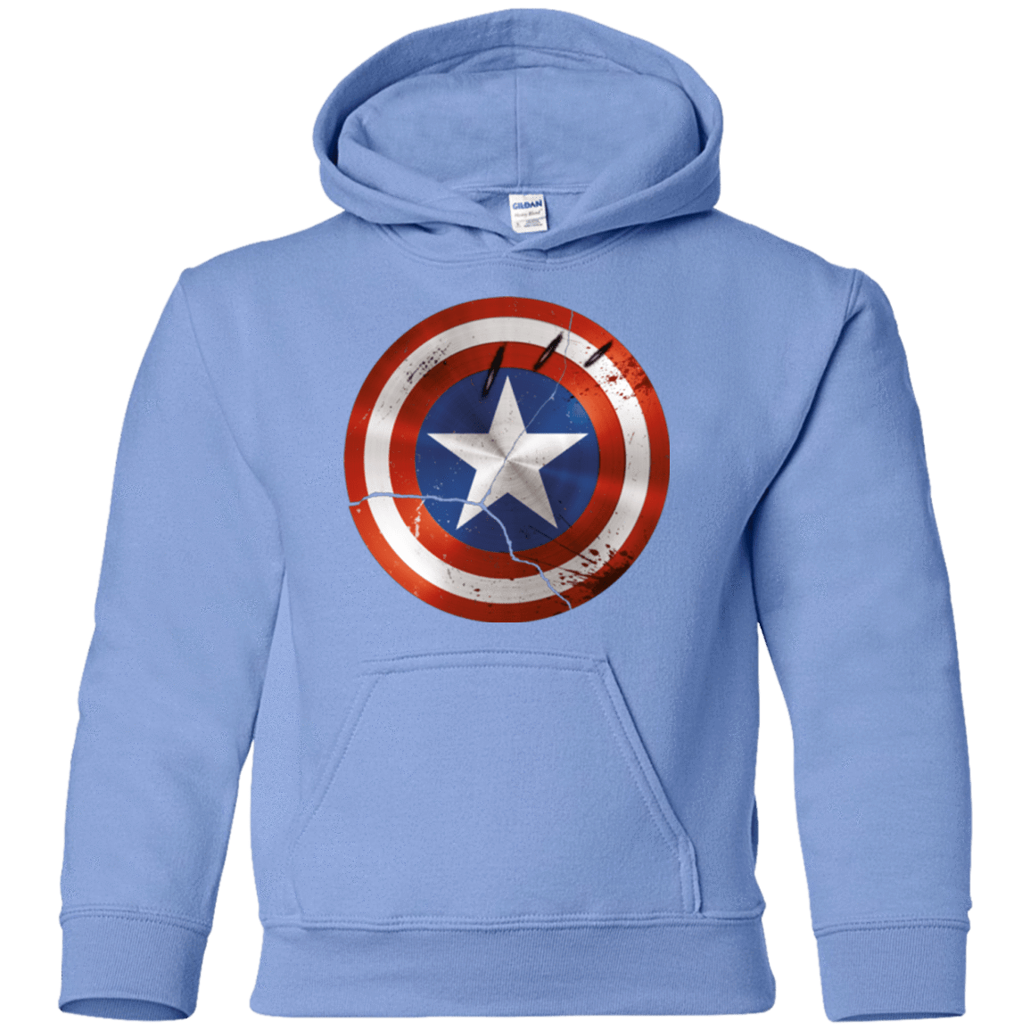 Sweatshirts Carolina Blue / YS Civil War Youth Hoodie