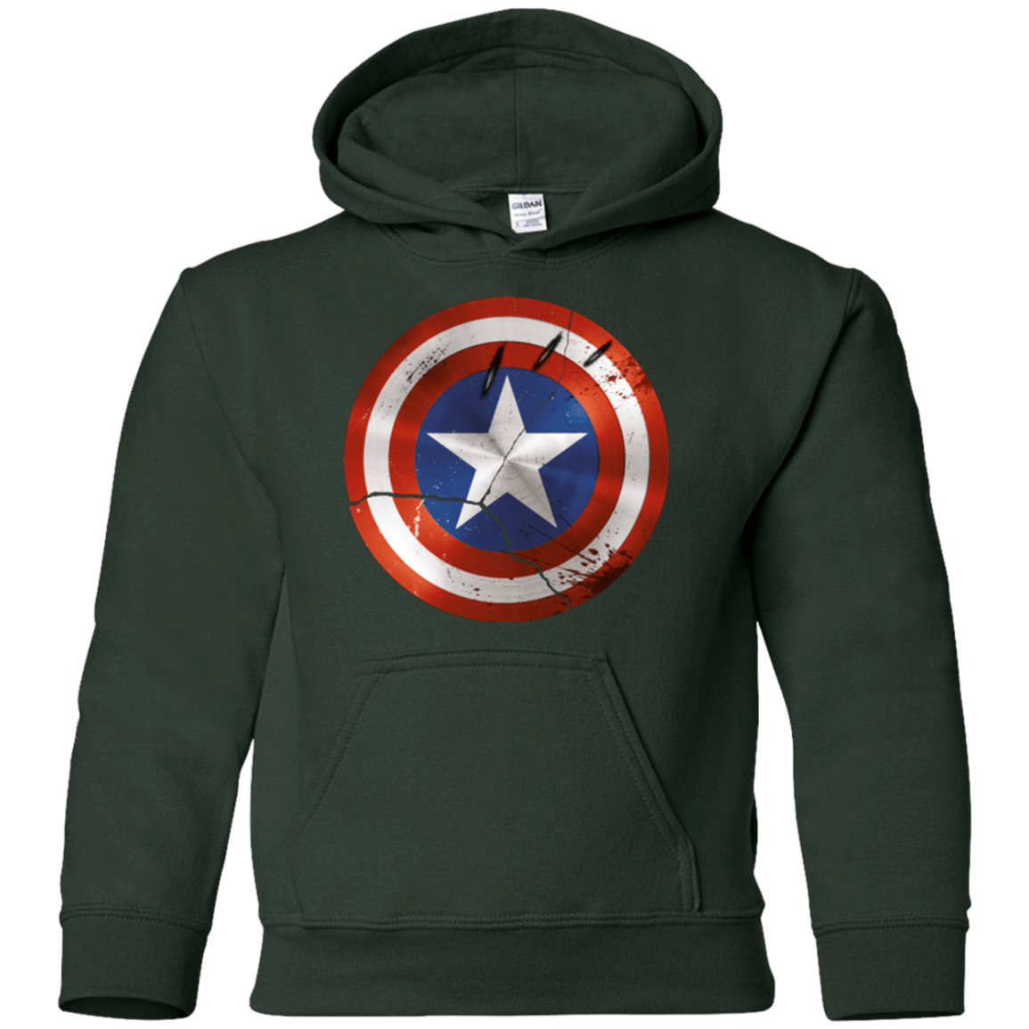 Sweatshirts Forest Green / YS Civil War Youth Hoodie