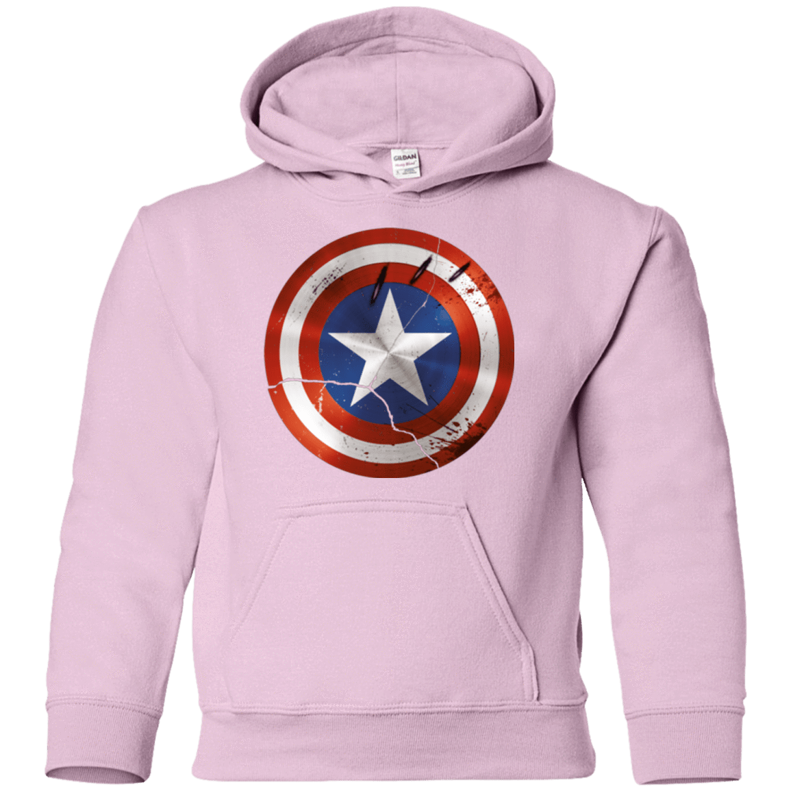 Sweatshirts Light Pink / YS Civil War Youth Hoodie
