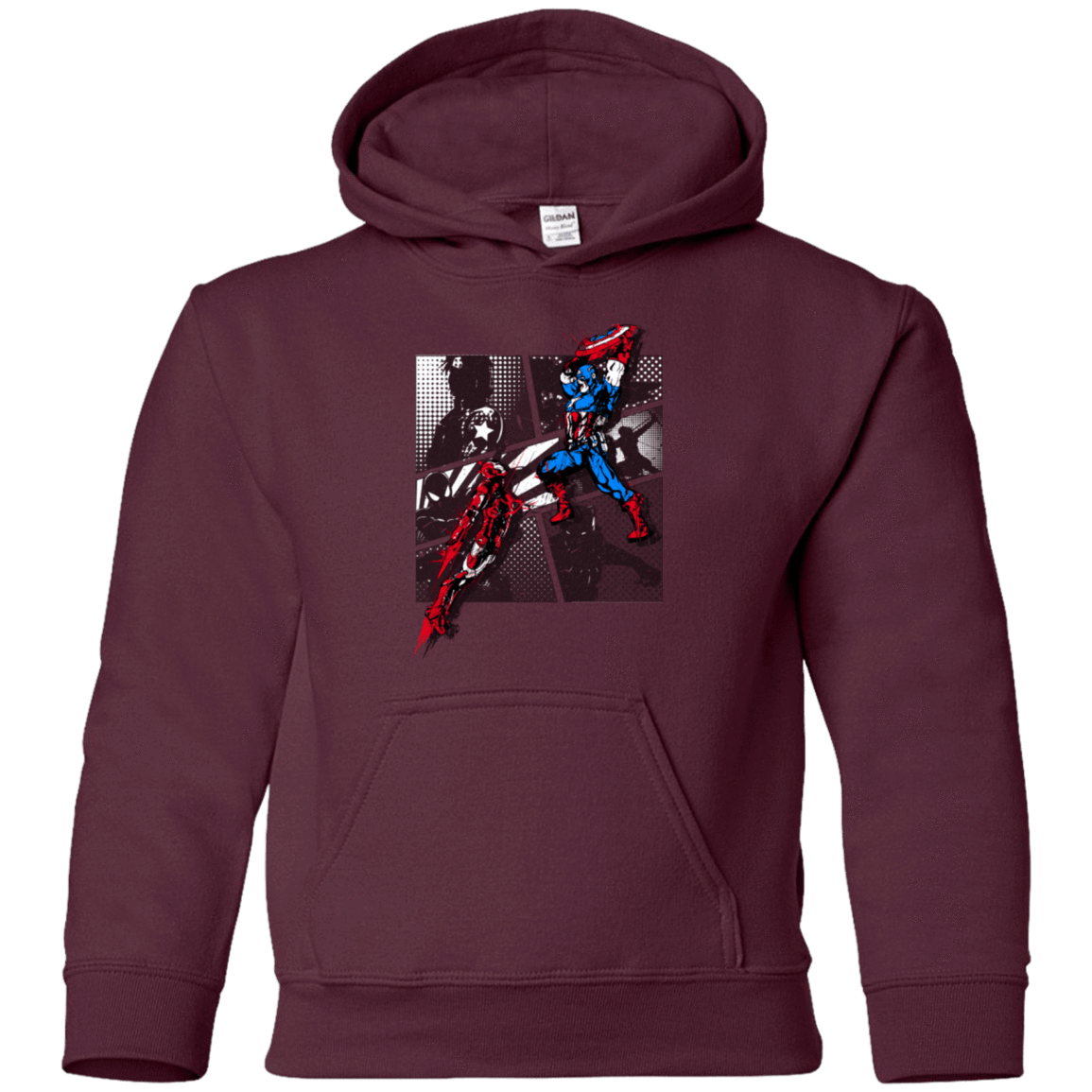 Sweatshirts Maroon / YS CIVIL WAR Youth Hoodie