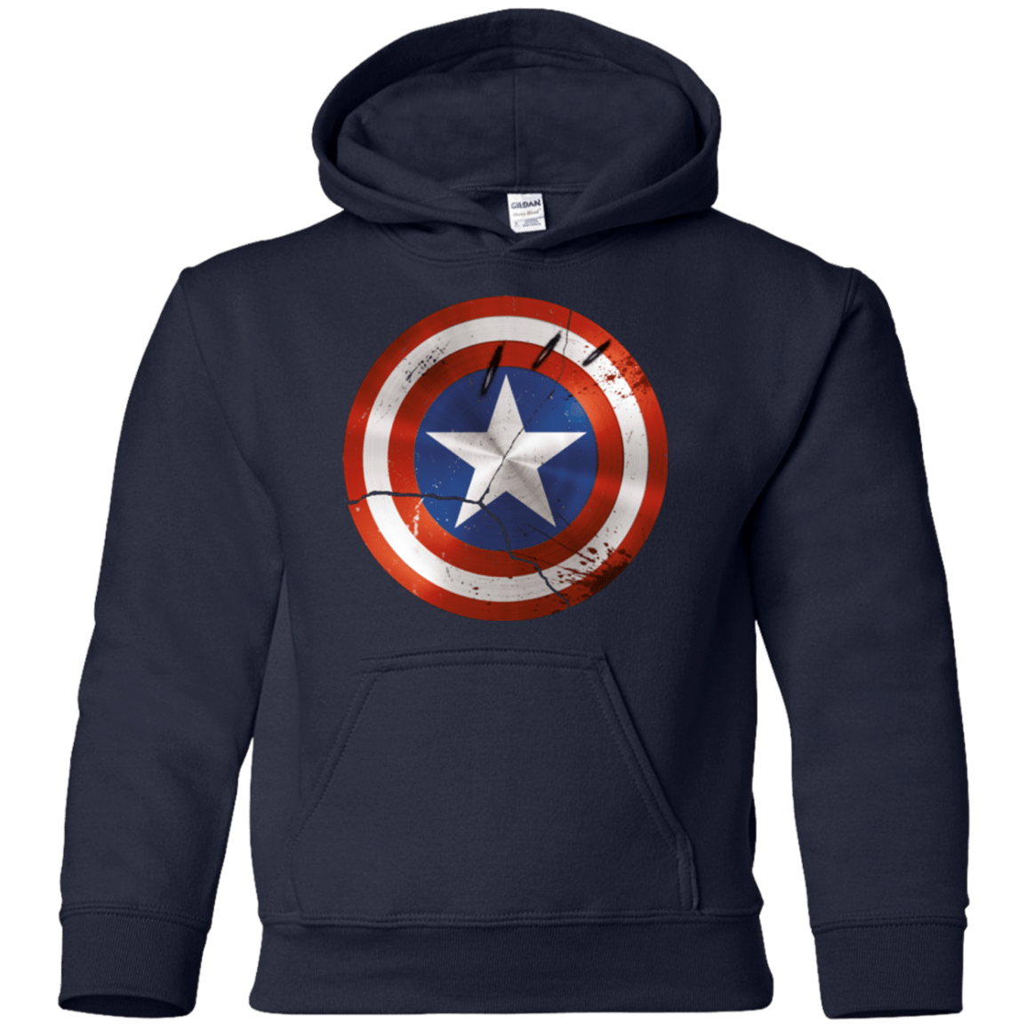 Sweatshirts Navy / YS Civil War Youth Hoodie