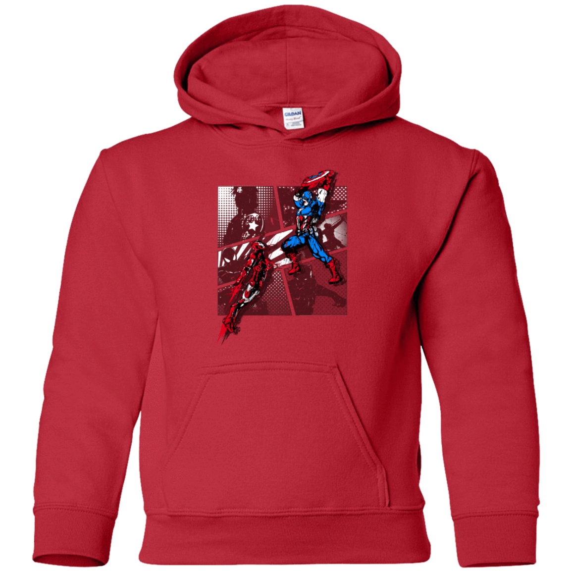 Sweatshirts Red / YS CIVIL WAR Youth Hoodie