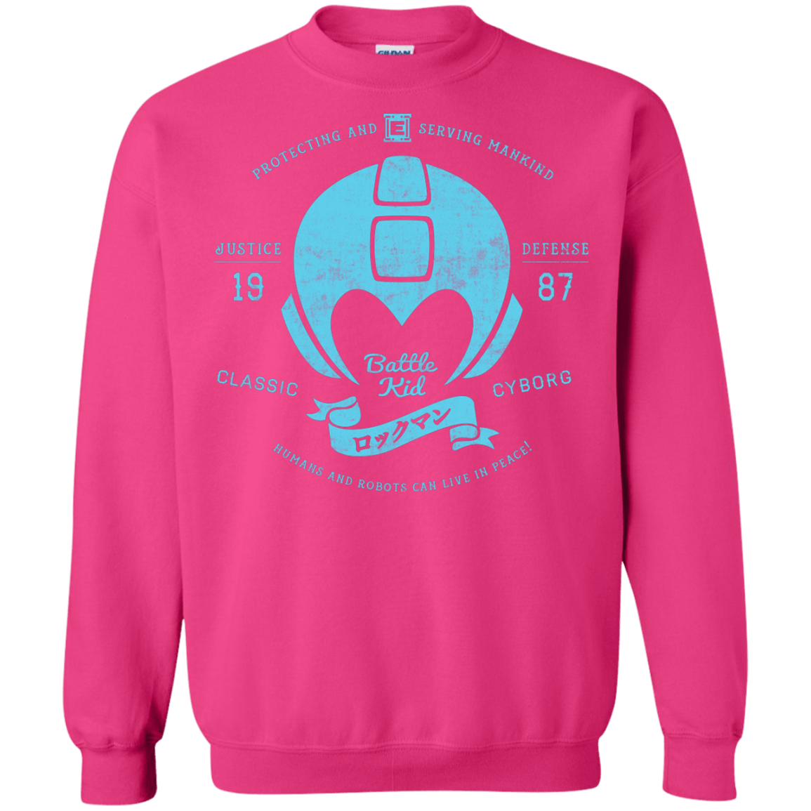 Sweatshirts Heliconia / S Classic Cyborg 600 Crewneck Sweatshirt