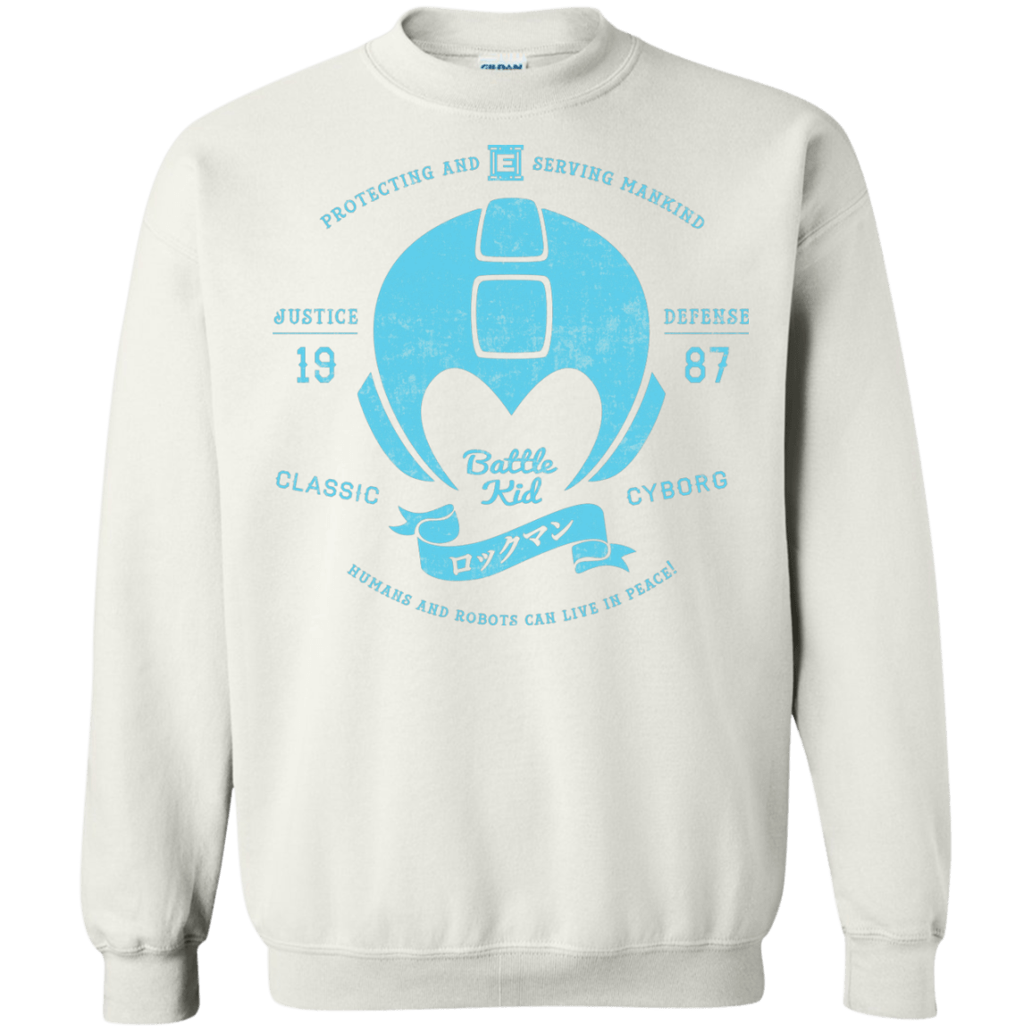 Sweatshirts White / S Classic Cyborg 600 Crewneck Sweatshirt