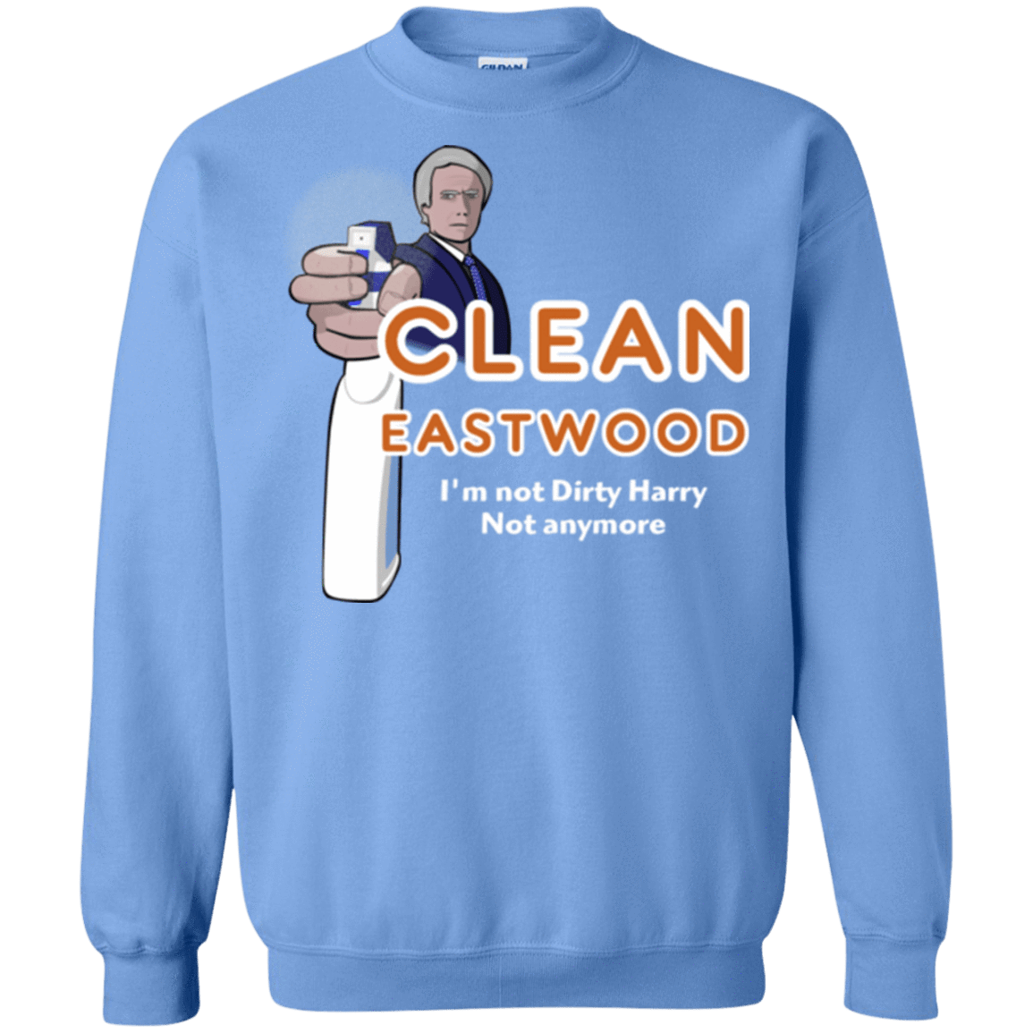 Sweatshirts Carolina Blue / Small Clean Eastwood Crewneck Sweatshirt