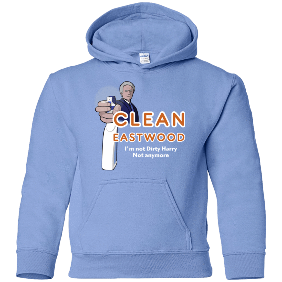 Sweatshirts Carolina Blue / YS Clean Eastwood Youth Hoodie