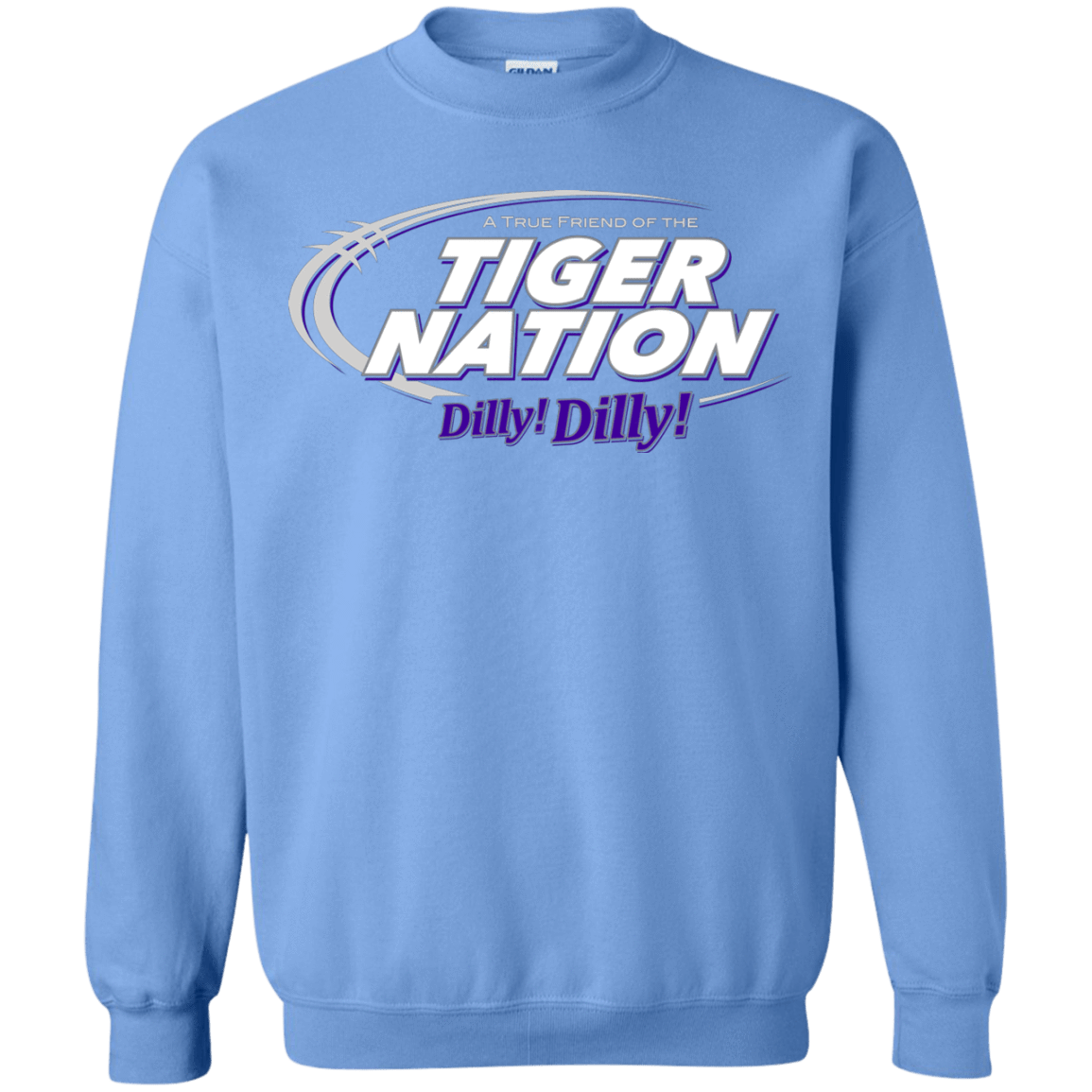 Sweatshirts Carolina Blue / Small Clemson Dilly Dilly Crewneck Sweatshirt