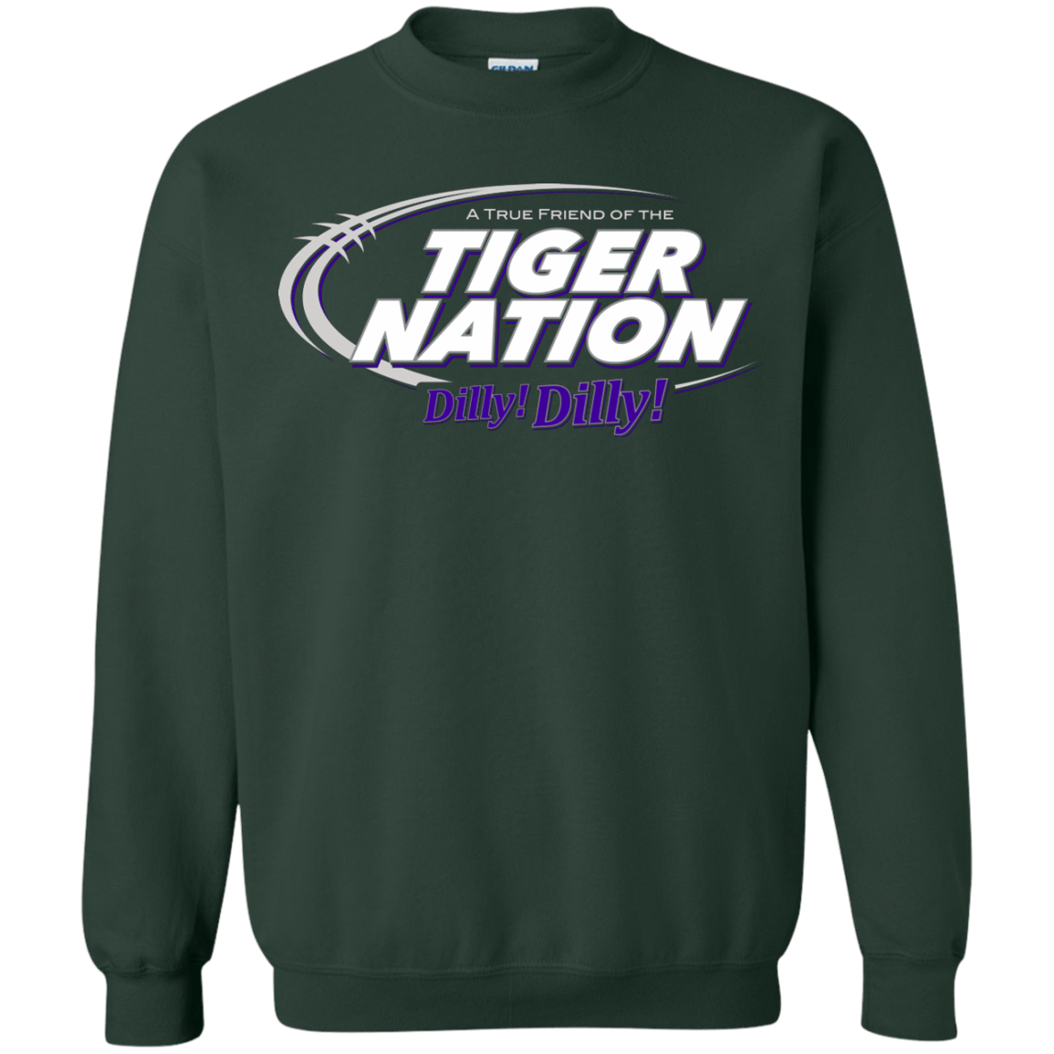 Sweatshirts Forest Green / Small Clemson Dilly Dilly Crewneck Sweatshirt
