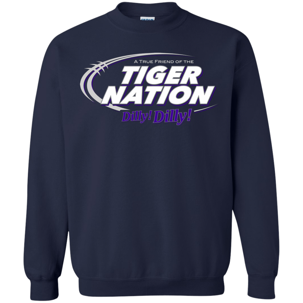 Sweatshirts Navy / Small Clemson Dilly Dilly Crewneck Sweatshirt