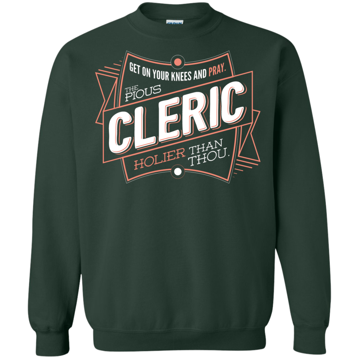Sweatshirts Forest Green / S Cleric Crewneck Sweatshirt