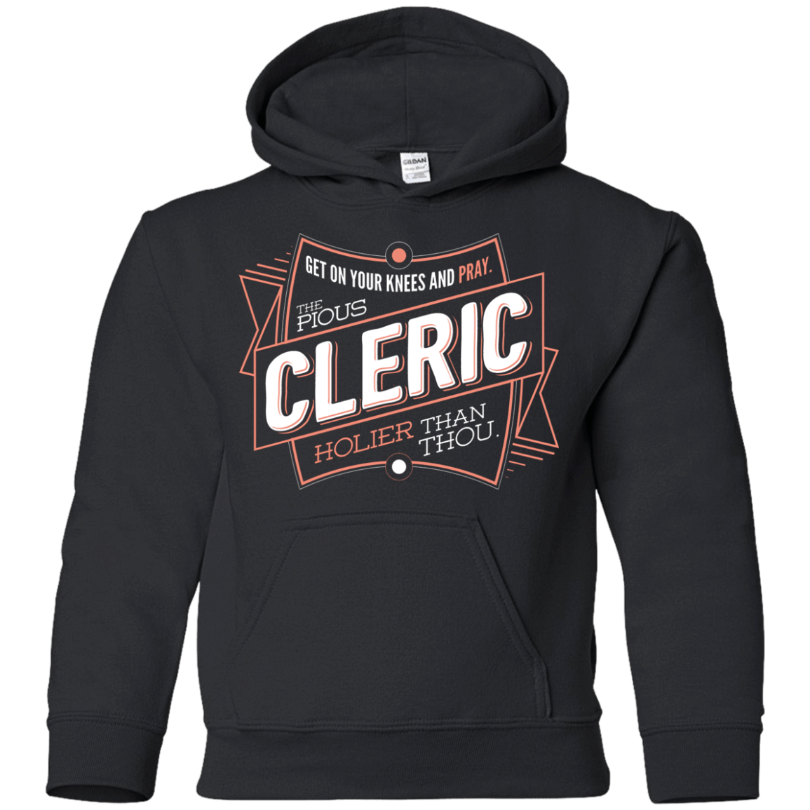 Sweatshirts Black / YS Cleric Youth Hoodie