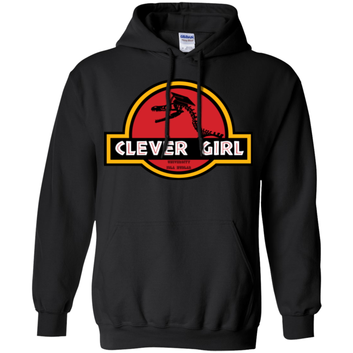 Sweatshirts Black / Small Clever Girl Pullover Hoodie