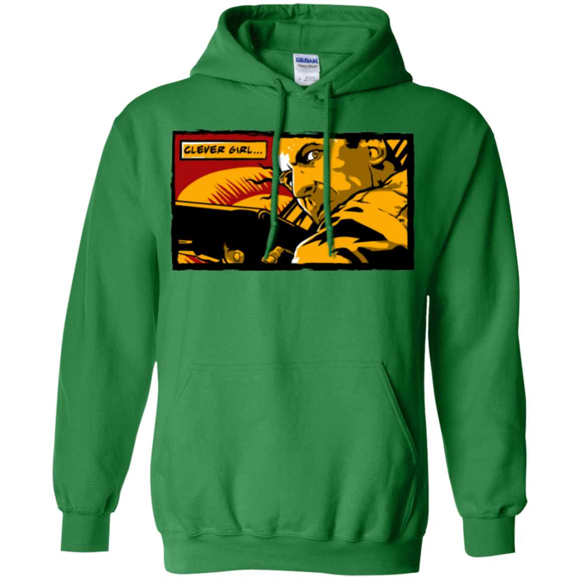 Sweatshirts Irish Green / Small Clever Girl Pullover Hoodie