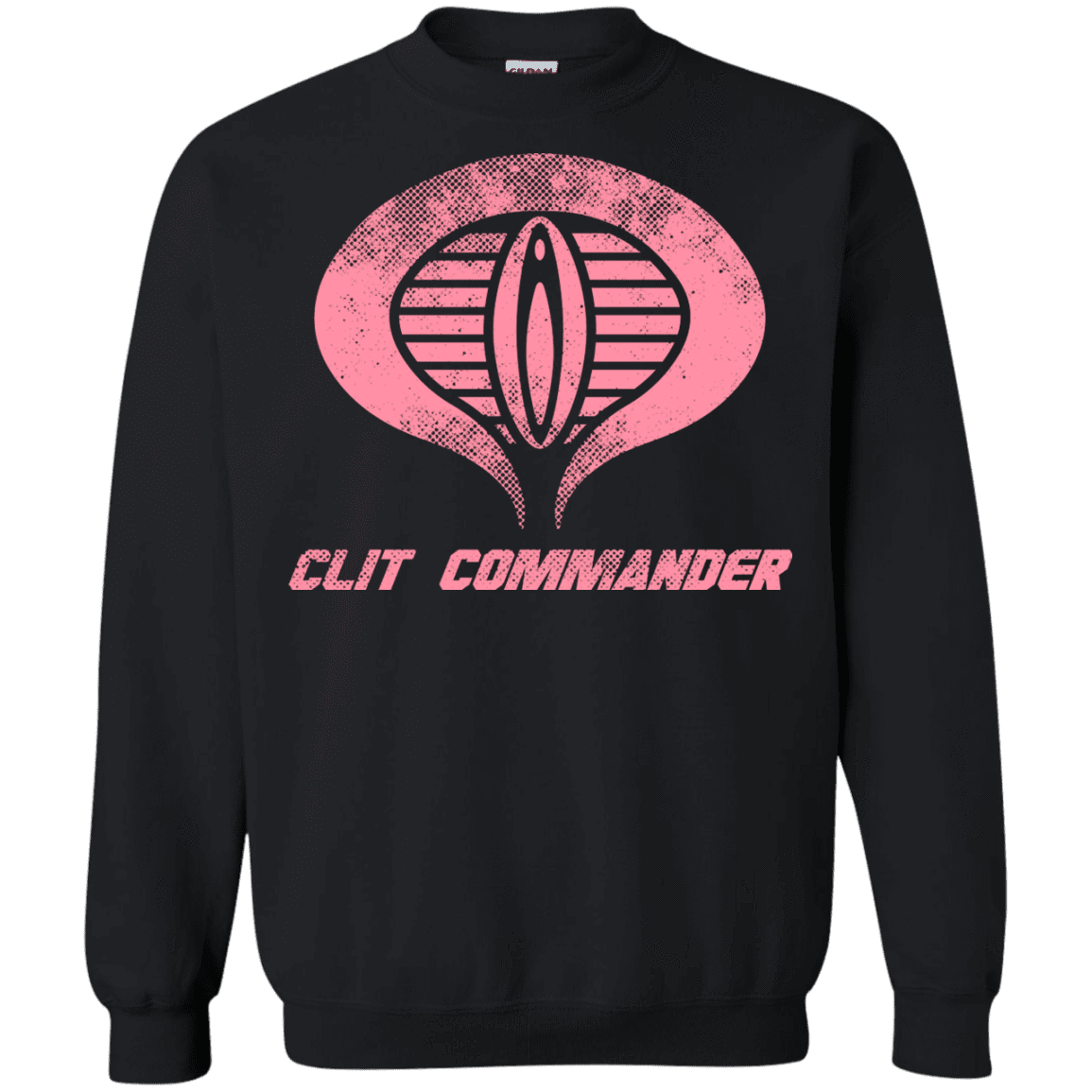 Sweatshirts Black / Small Clit Commander Crewneck Sweatshirt