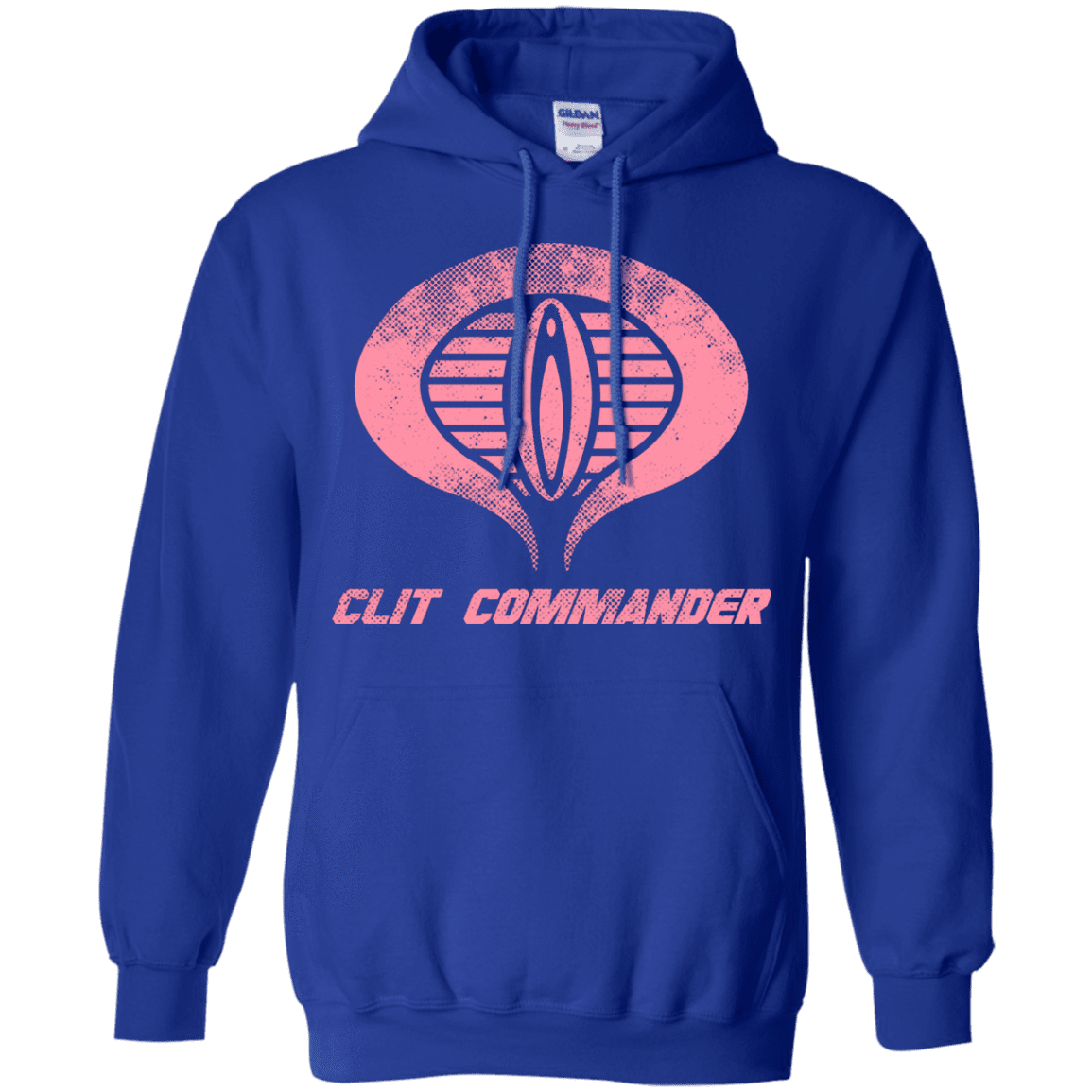 Sweatshirts Royal / Small Clit Commander Pullover Hoodie