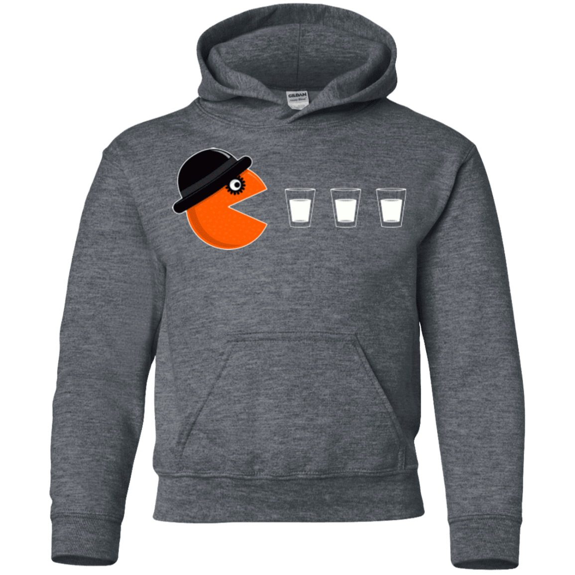 Sweatshirts Dark Heather / YS Clockwork man Youth Hoodie