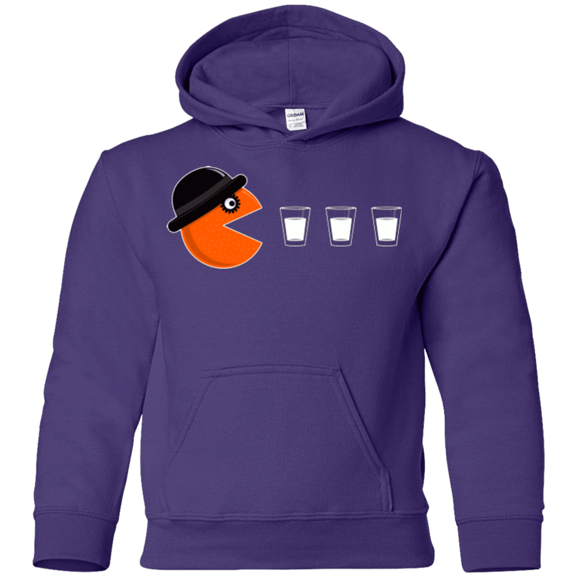 Sweatshirts Purple / YS Clockwork man Youth Hoodie