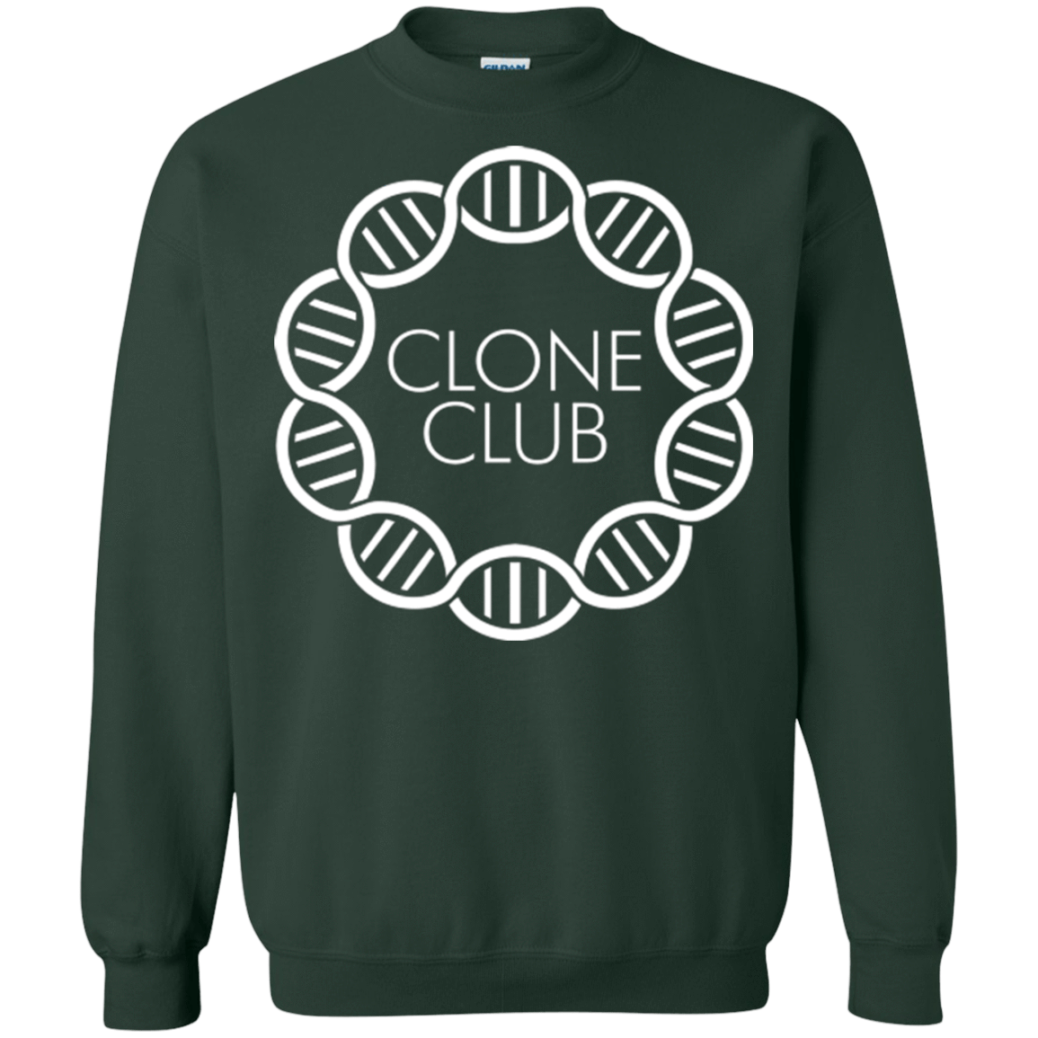 Sweatshirts Forest Green / Small Clone Club Crewneck Sweatshirt