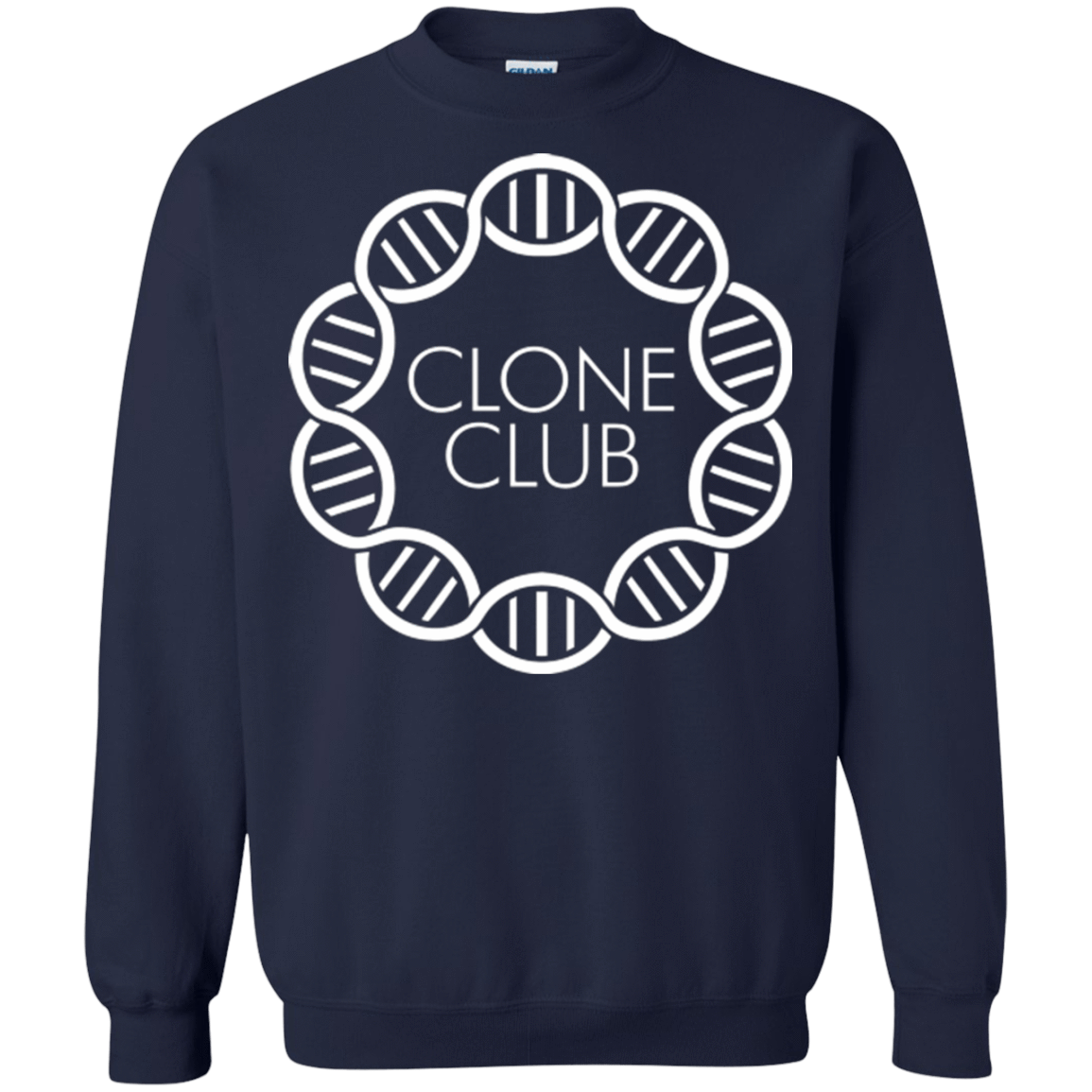 Sweatshirts Navy / Small Clone Club Crewneck Sweatshirt