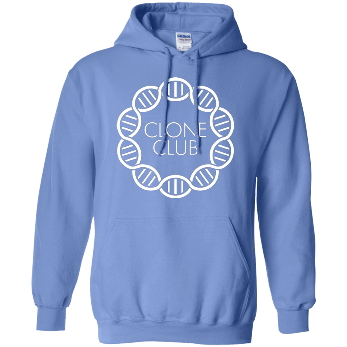Sweatshirts Carolina Blue / Small Clone Club Pullover Hoodie