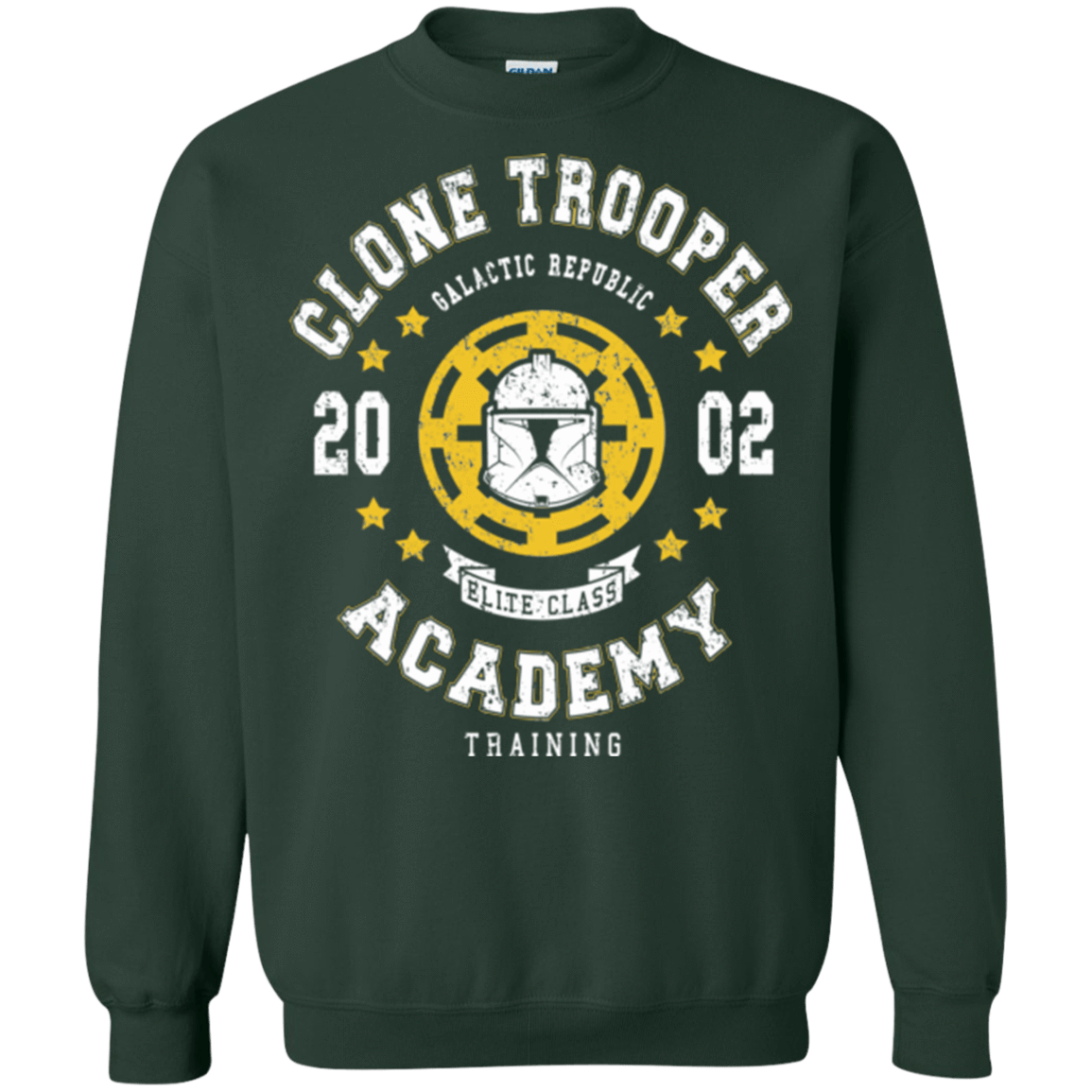 Sweatshirts Forest Green / Small Clone Trooper Academy 02 Crewneck Sweatshirt