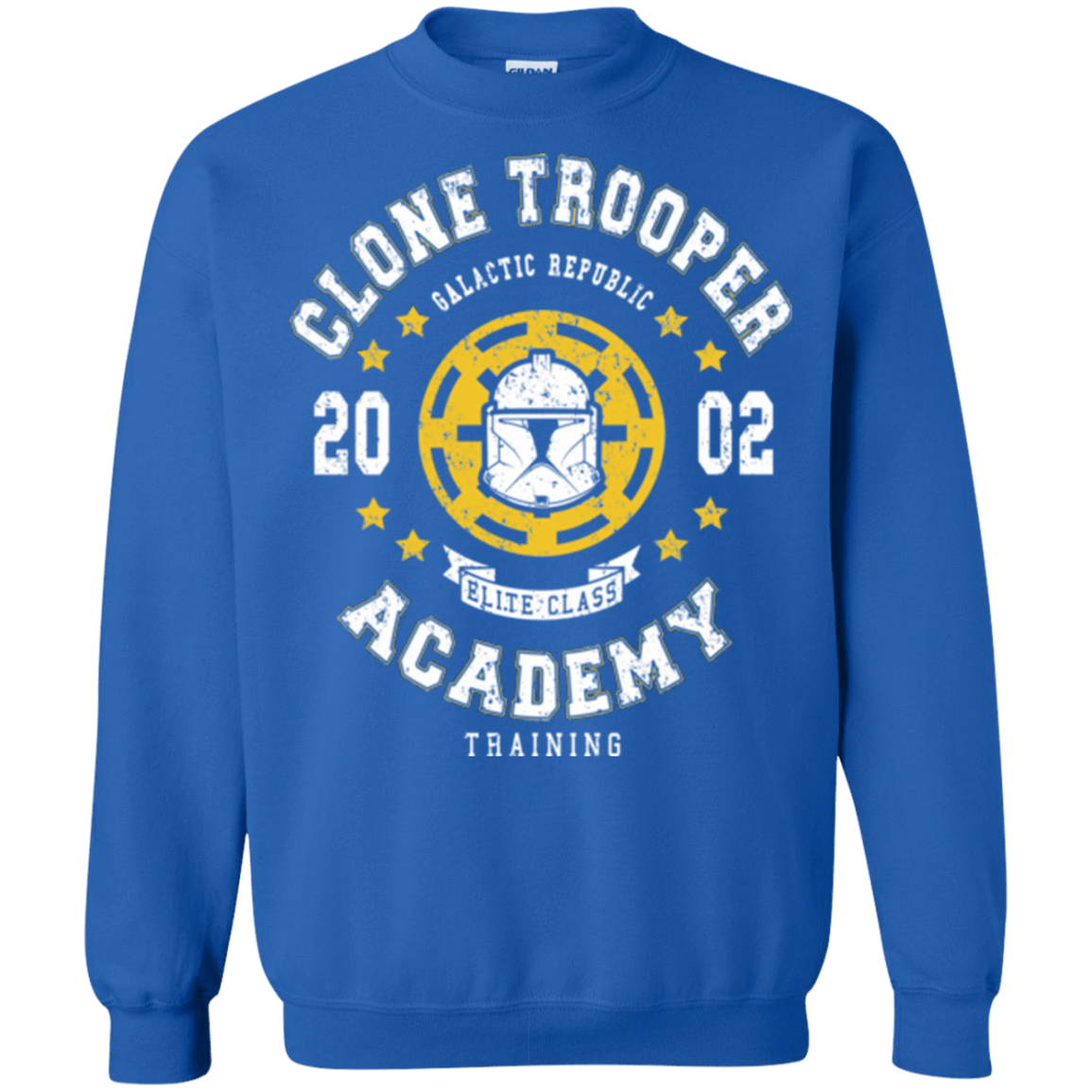 Sweatshirts Royal / Small Clone Trooper Academy 02 Crewneck Sweatshirt