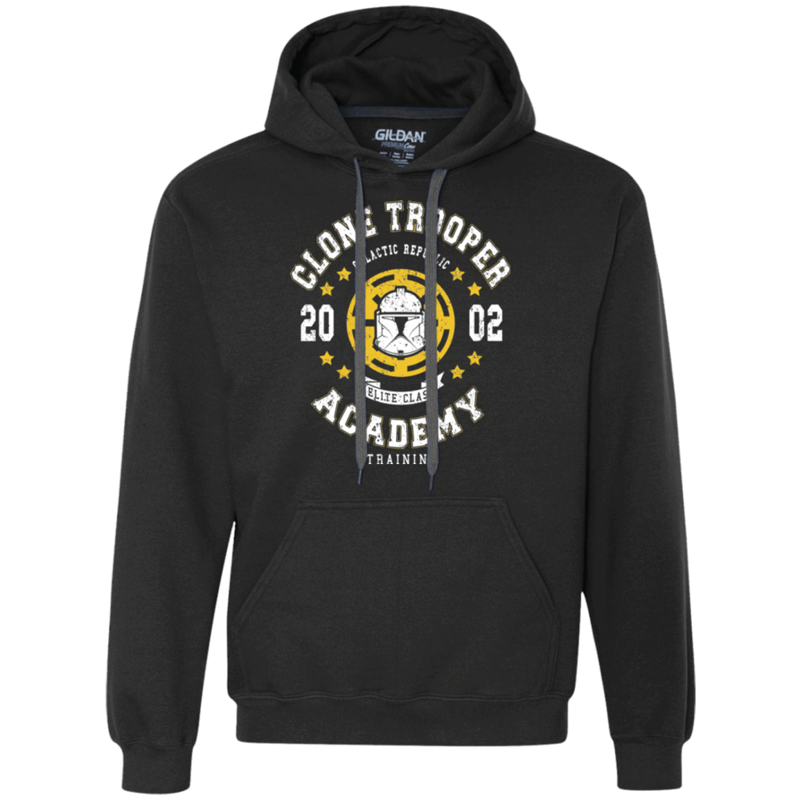 Sweatshirts Black / Small Clone Trooper Academy 02 Premium Fleece Hoodie