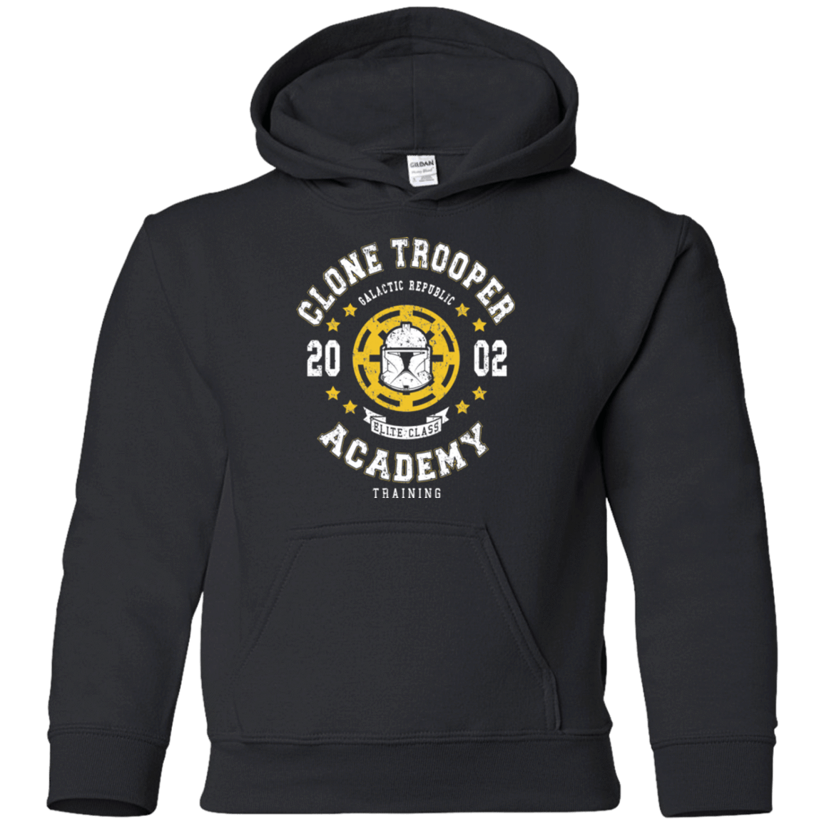 Sweatshirts Black / YS Clone Trooper Academy 02 Youth Hoodie