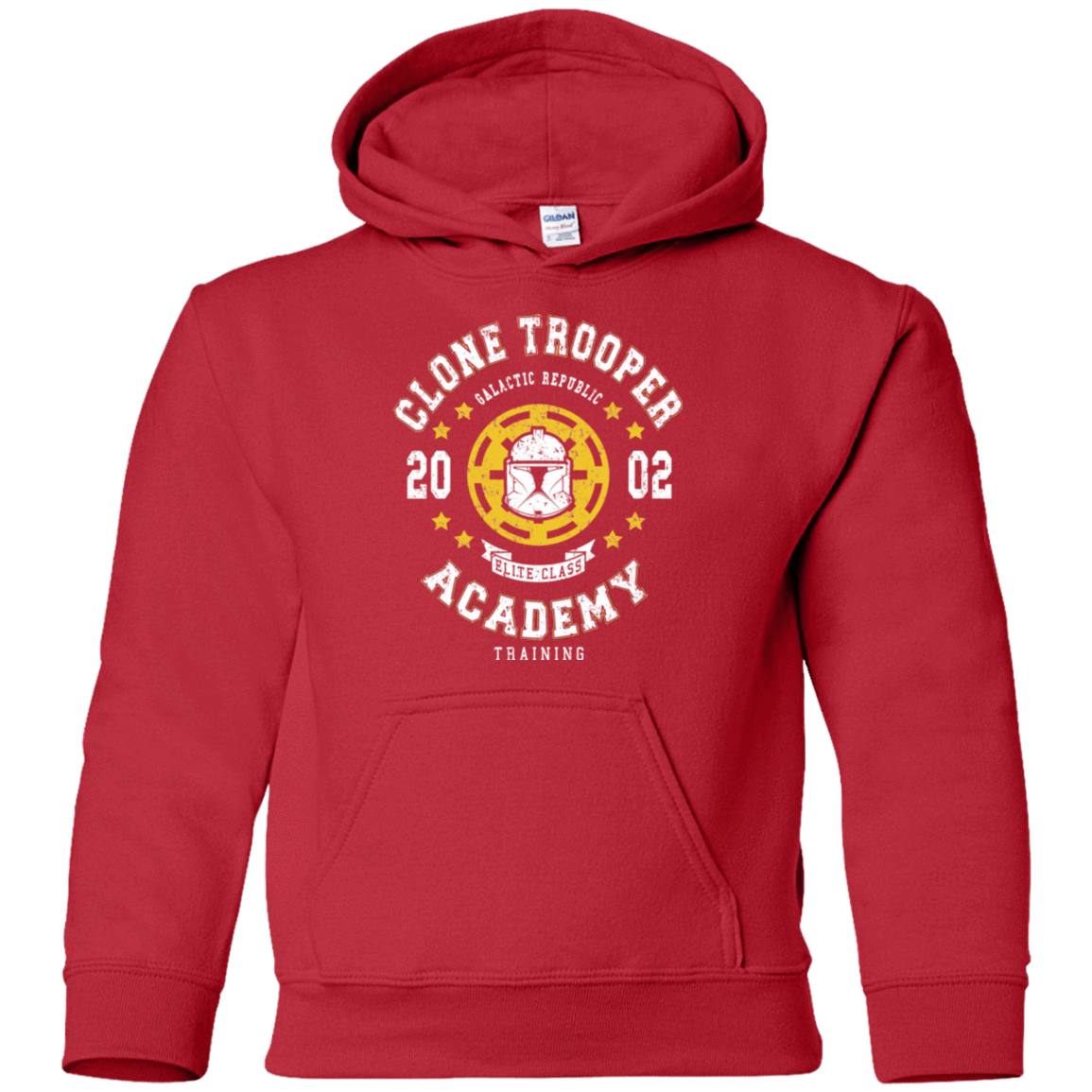 Sweatshirts Red / YS Clone Trooper Academy 02 Youth Hoodie