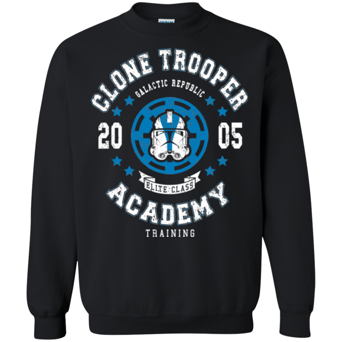 Sweatshirts Black / Small Clone Trooper Academy 05 Crewneck Sweatshirt