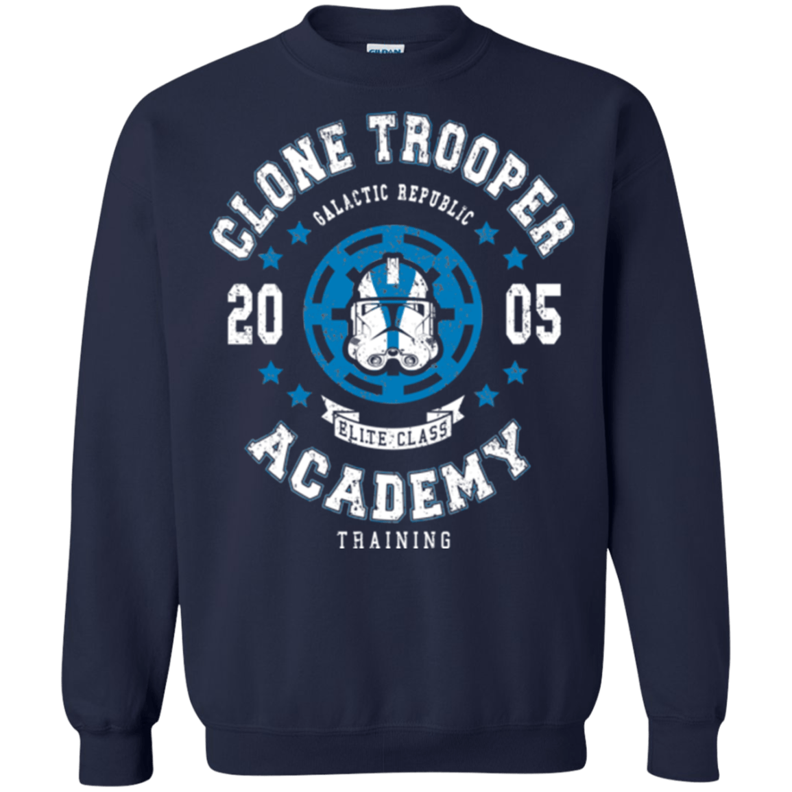 Sweatshirts Navy / Small Clone Trooper Academy 05 Crewneck Sweatshirt