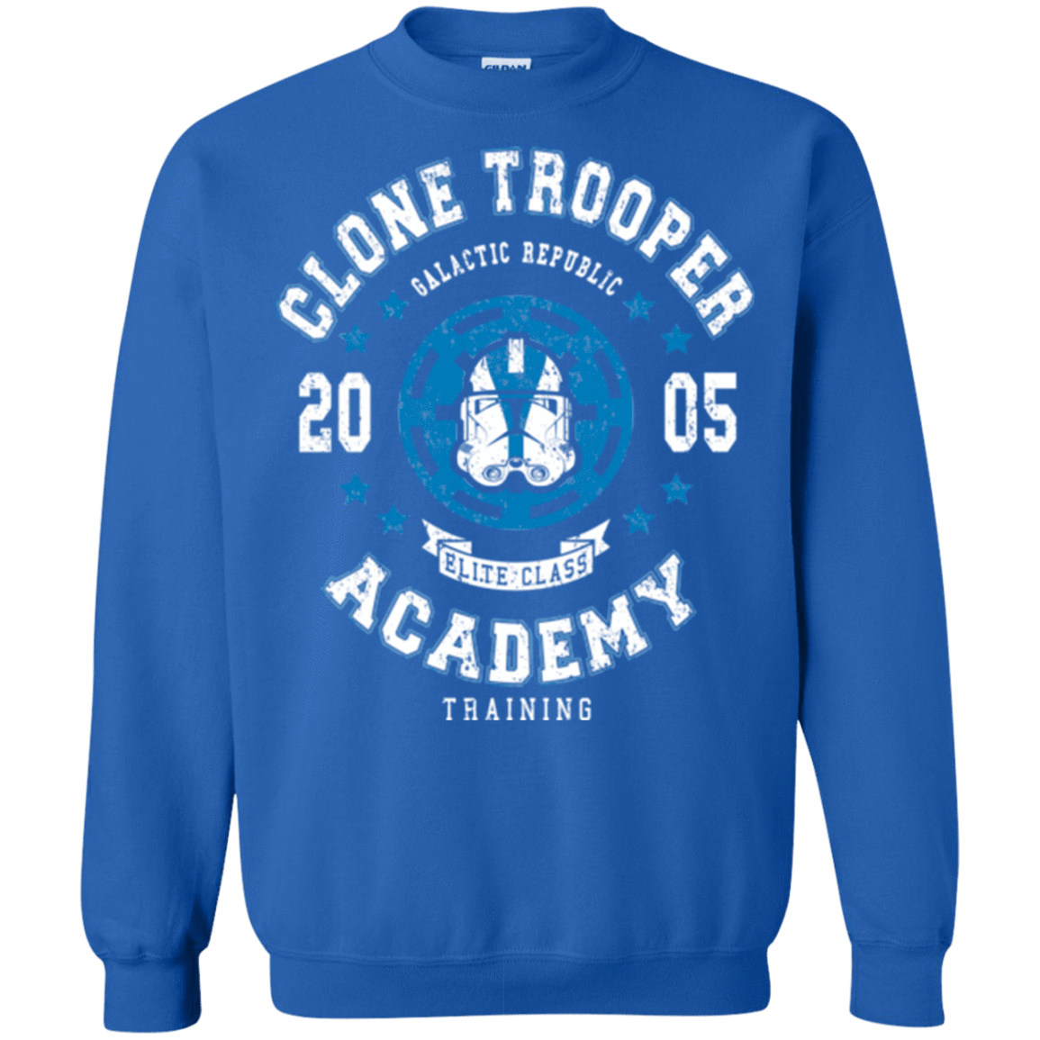 Sweatshirts Royal / Small Clone Trooper Academy 05 Crewneck Sweatshirt